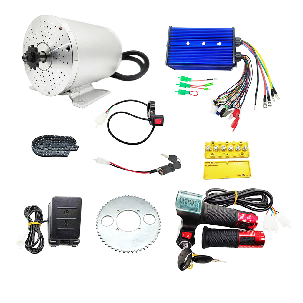 Mid Drive Motor Kit 72V 3000W - Kit de Motor Eléctrico DC sin