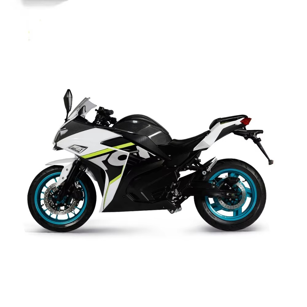 72V 5000W Electric Motorcycle - Motocicleta eléctrica V10 para adultos, deportes