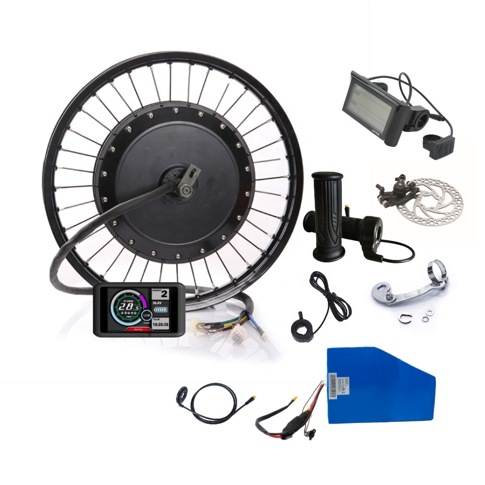 72V 5000W Electric Motorcycle - Kit de conversión de bicicleta eléctrica