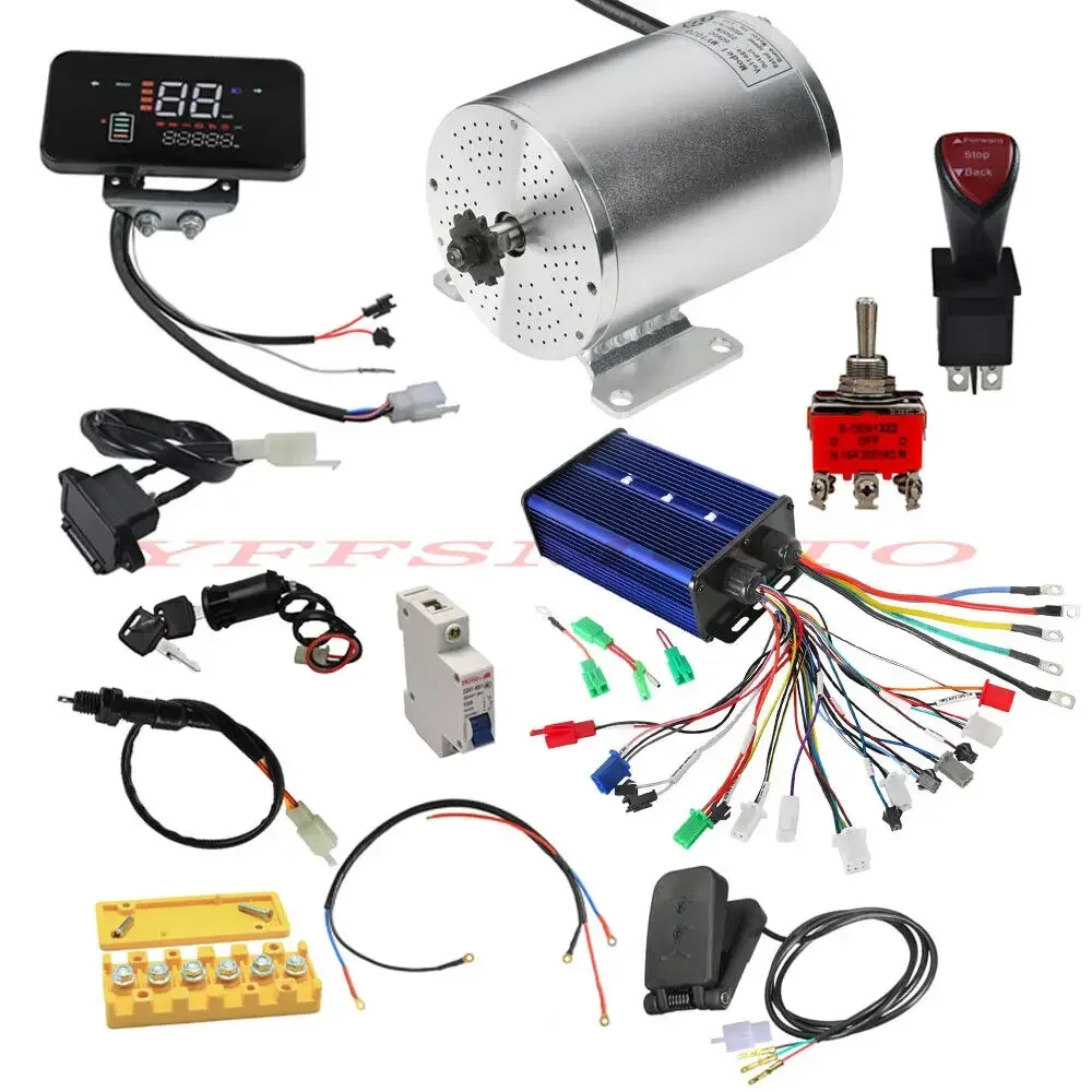 72V 5000W Electric Motorcycle - Motor sin escobillas 72V 3000W MY1020