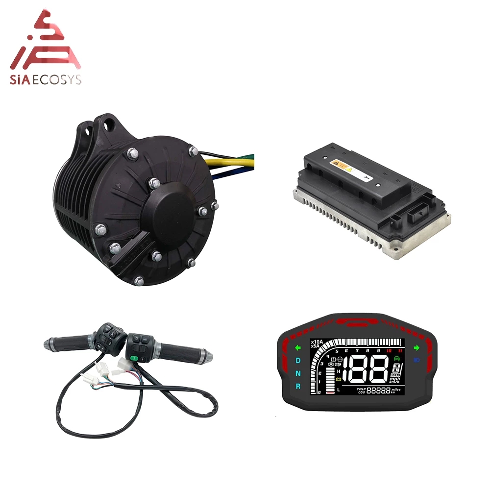 Mid Drive Motor Kit 72V 3000W - QS138 3000W V2 Motor de Tracción