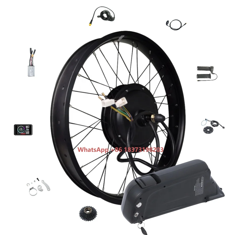 Electric Motorcycle Conversion Kit 72V - Kit de conversión de bicicleta eléctrica,