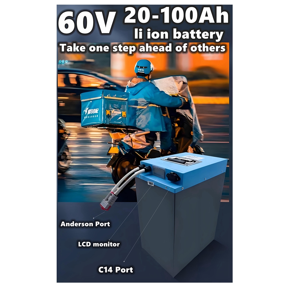 60V 30Ah Electric Scooter Battery - Batería de iones de litio para