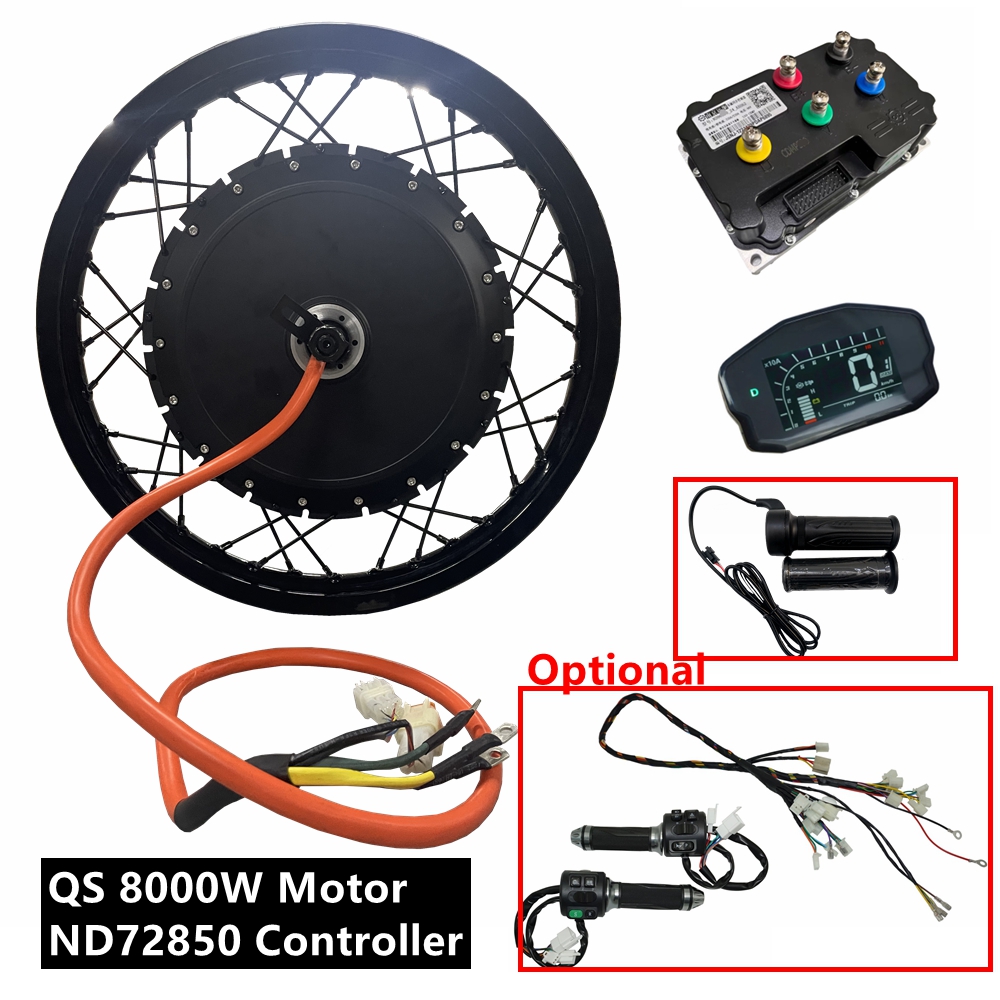 Qs273 Hub Motor 8000W 72V - NBpower/QS273 V3 72v 8000W kit de