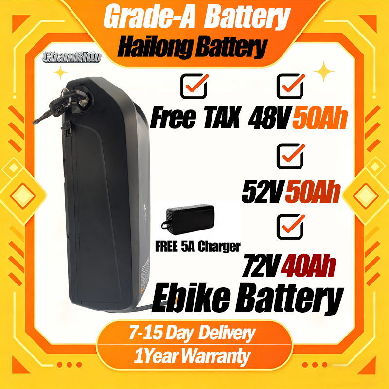 60V 30Ah Electric Scooter Battery - Batería para Bicicleta Eléctrica de 48V