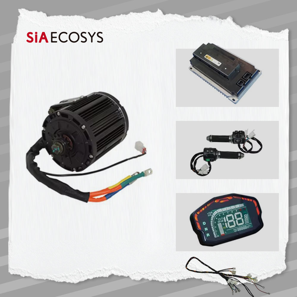 Electric Motorcycle Conversion Kit 72V - QS138 90H Kit de motor de