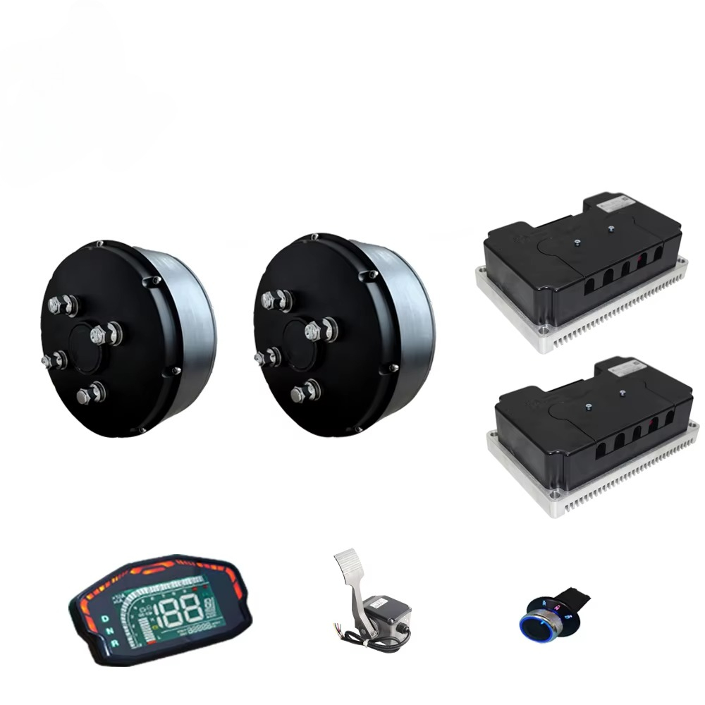 Electric Motorcycle Conversion Kit 72V - QSMOTOR 205 3000W V3 cubo de
