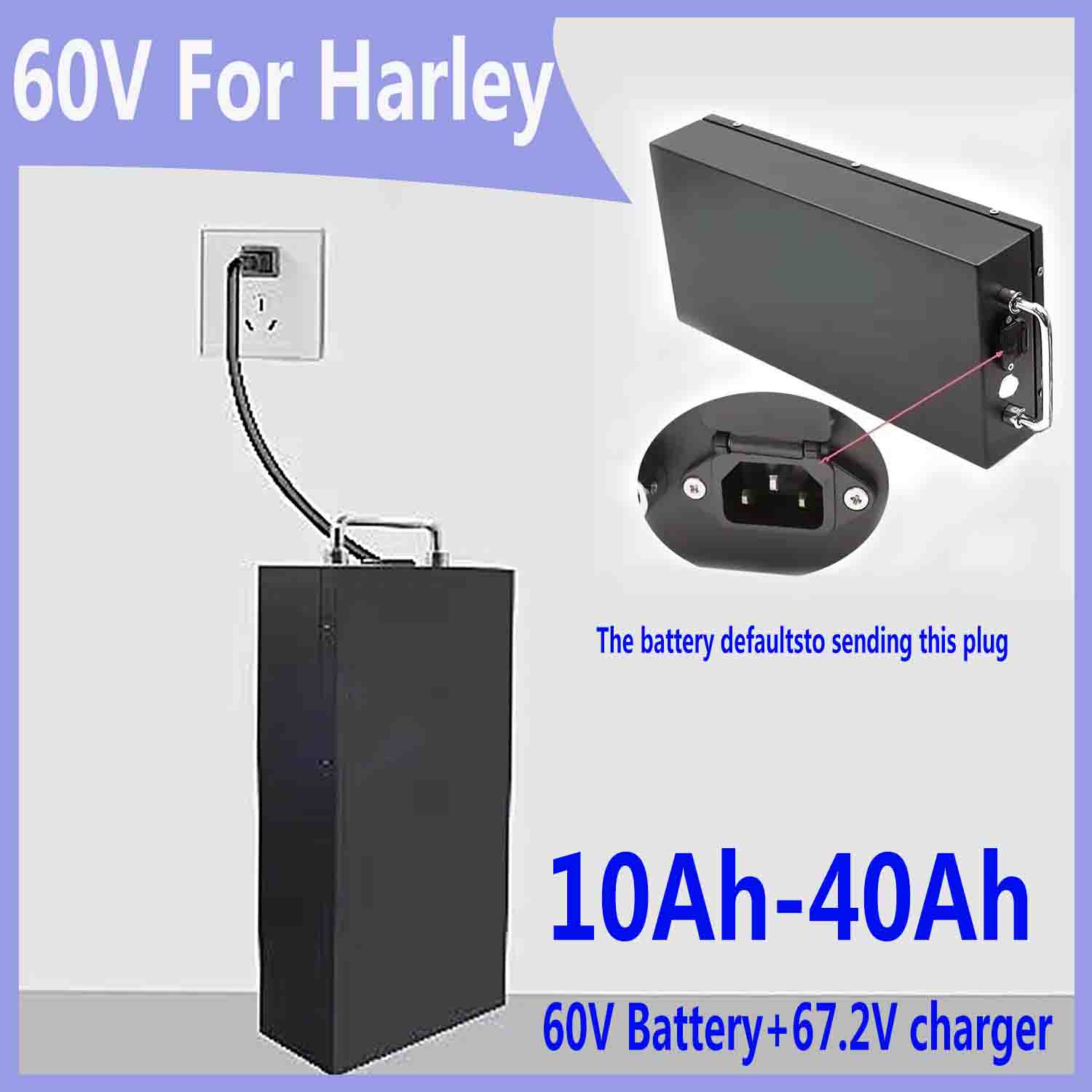 60V 30Ah Electric Scooter Battery - Batería de litio de 60V 20AH