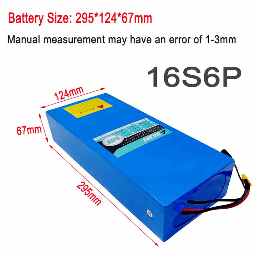 Batería de iones de litio de a - 60V 30Ah Electric Scooter Battery reseña y precio