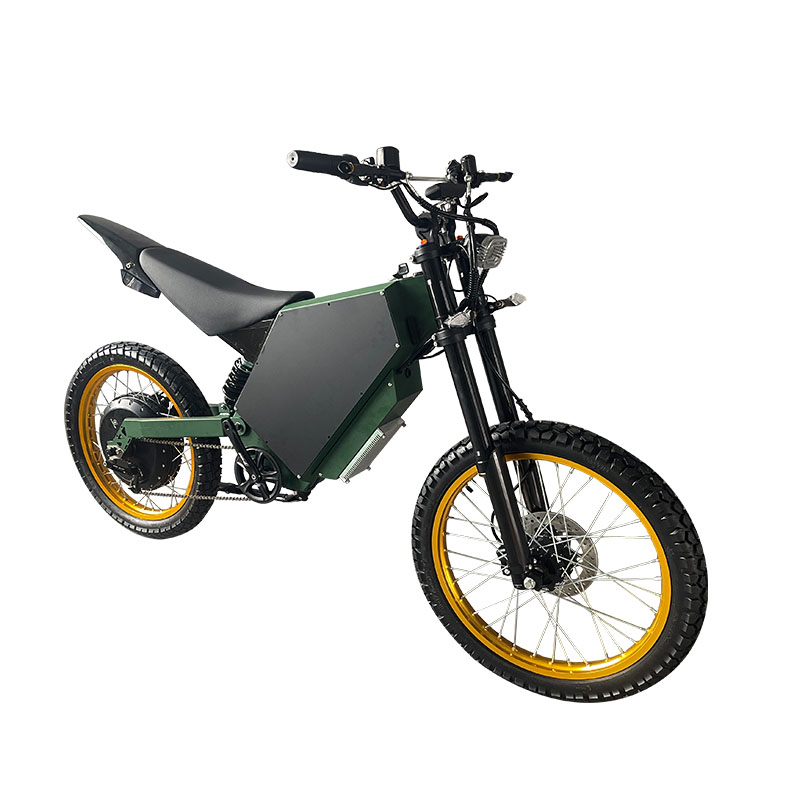 Rápido 120 KMH motocicleta elé - 72V 12000W Electric Dirt Bike reseña y precio