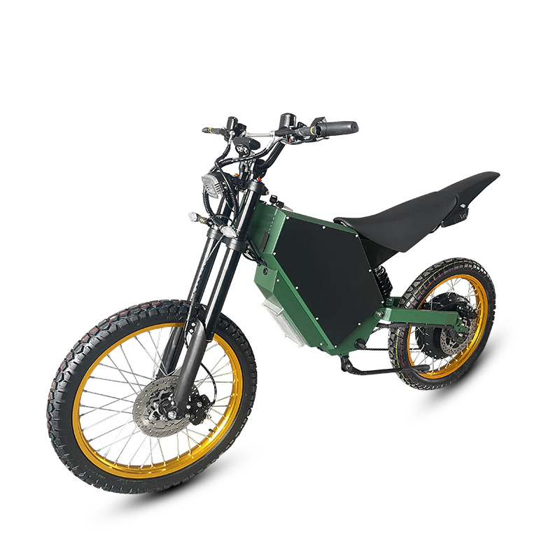 Rápido 120 KMH motocicleta elé - 72V 12000W Electric Dirt Bike reseña y precio