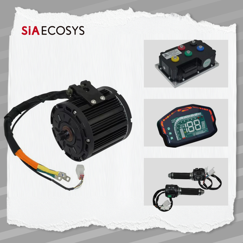 QS138 72V 100KPH 3000W 70H 600 - Mid Drive Motor Kit 72V 3000W reseña y precio