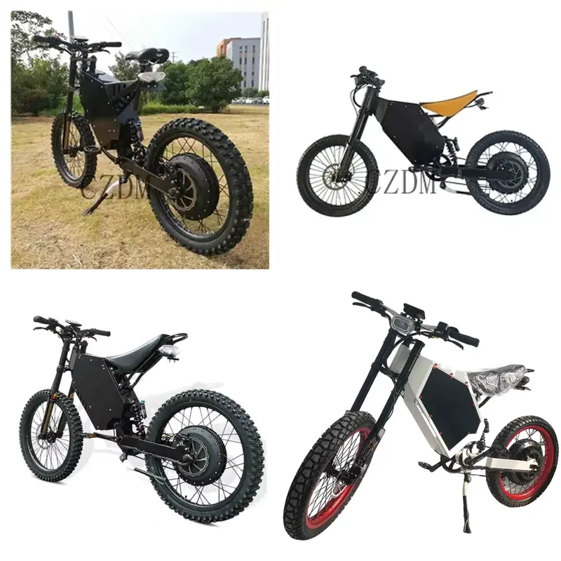 Bicicleta Eléctrica Enduro 202 - 8000W Stealth Bomber Ebike reseña y precio