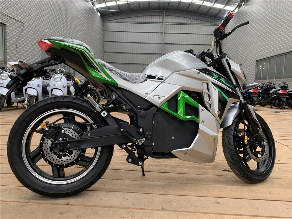 Motocicleta Eléctrica con Asie - 72V 5000W Electric Motorcycle reseña y precio