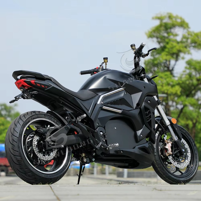 Precio de Fábrica Shawloong SL - 72V 5000W Electric Motorcycle reseña y precio
