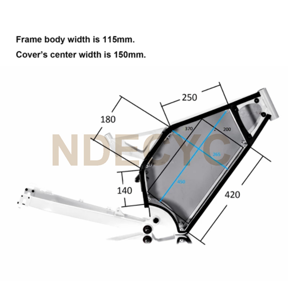 NBpower-Cuadro de bicicleta el - 8000W Stealth Bomber Ebike reseña y precio