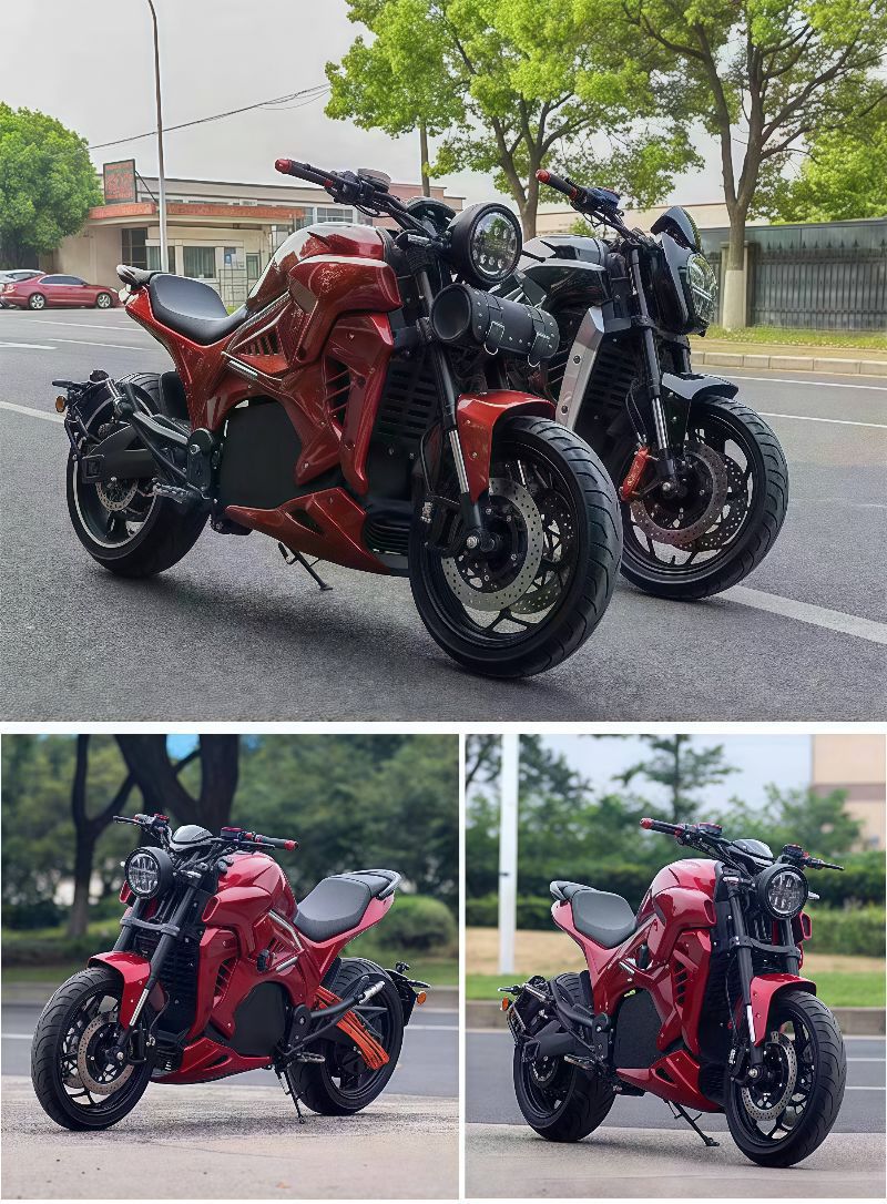 Motocicleta Eléctrica ZUIMI de - 72V 5000W Electric Motorcycle reseña y precio
