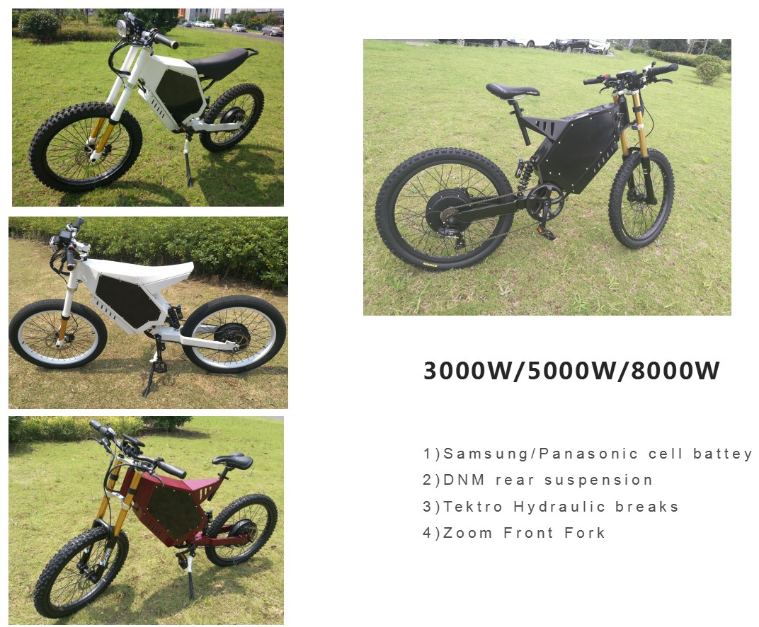 Bicicleta Eléctrica Enduro Híb - 72V 12000W Electric Dirt Bike reseña y precio