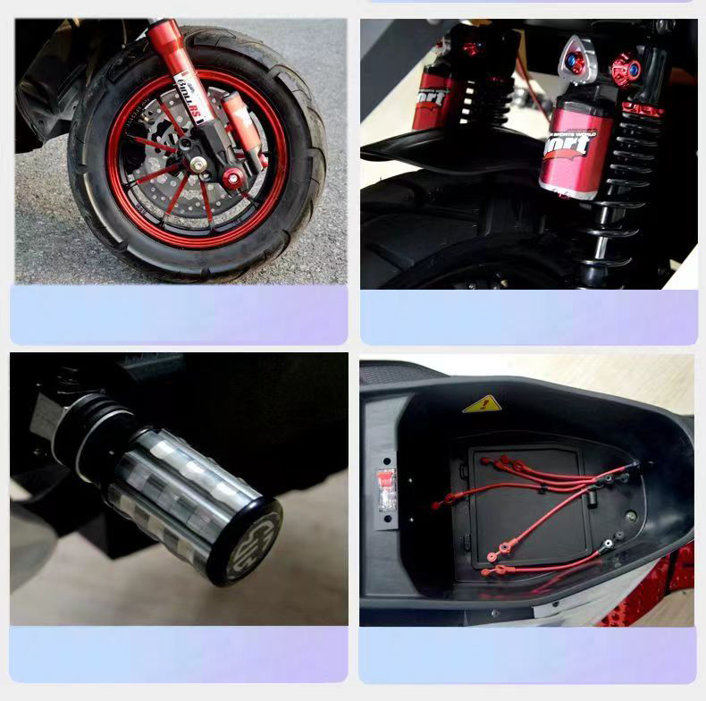 Kit de Ruedas para Motocicleta - 72V 5000W Electric Motorcycle reseña y precio