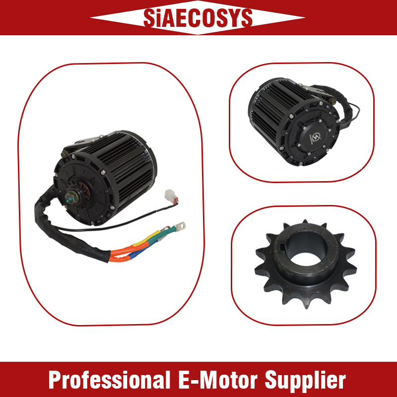 Motor de Tracción Media QSMOTO - Mid Drive Motor Kit 72V 3000W reseña y precio
