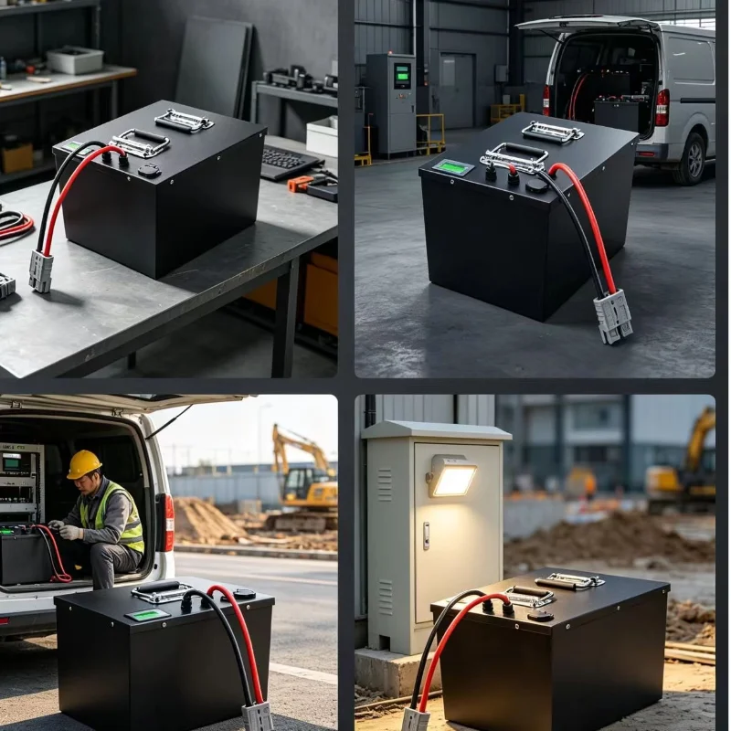 Paquete de baterías de fosfato - 72V 60Ah Lifepo4 Battery Pack reseña y precio