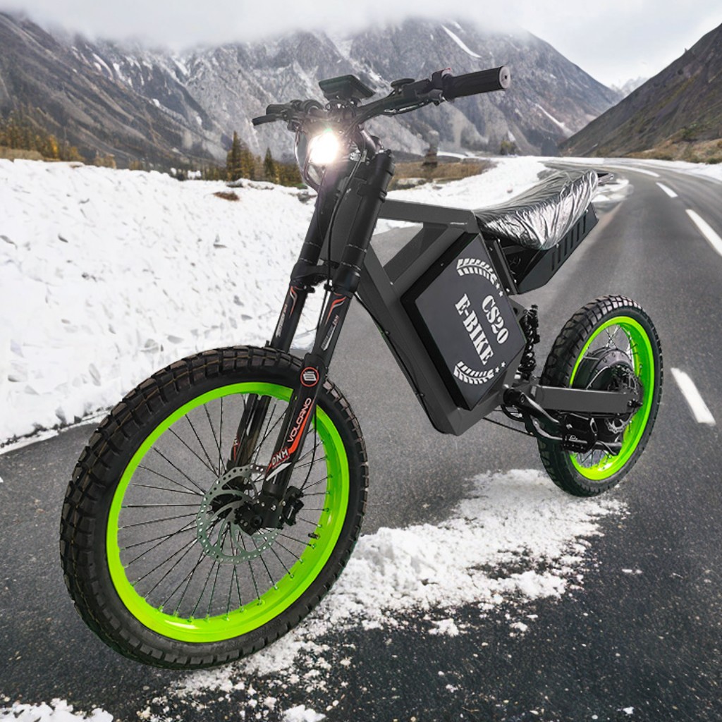 5000W 8000W 12000W E bicicleta - 72V 12000W Electric Dirt Bike reseña y precio