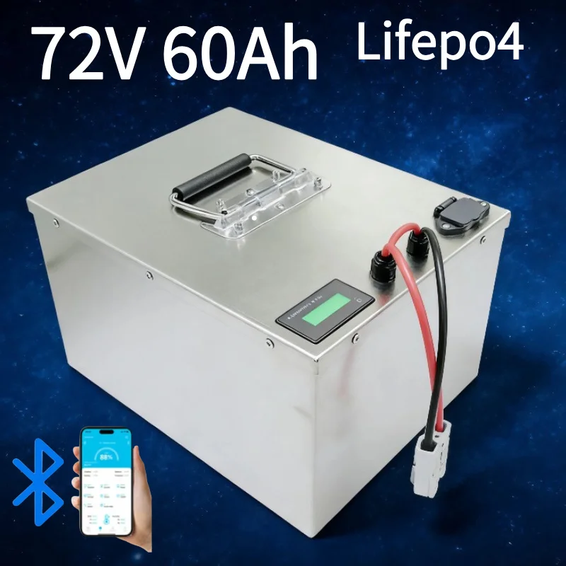 Batería de Litio LiFePO4 de 72 - 72V 60Ah Lifepo4 Battery Pack reseña y precio