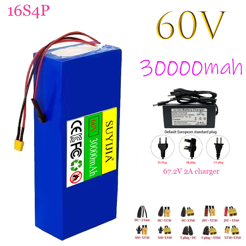 Batería de Iones de Litio 60V  - 60V 30Ah Electric Scooter Battery reseña y precio