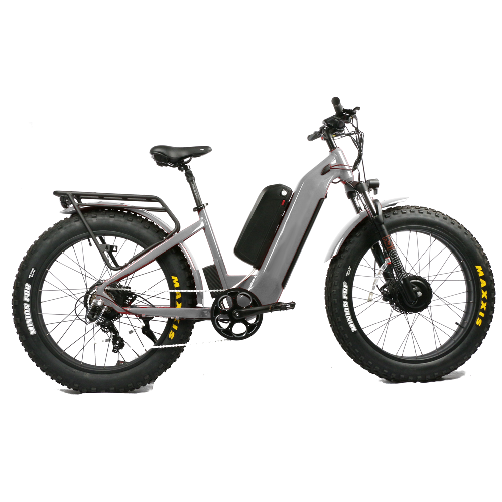Bicicleta Eléctrica de Montaña - Dual Motor Electric Motorcycle Frame reseña y precio