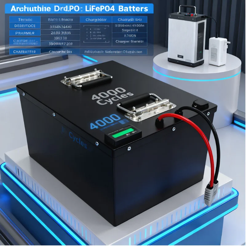 Batería LiFePO4 de 72 V, 50 Ah - 72V 60Ah Lifepo4 Battery Pack reseña y precio