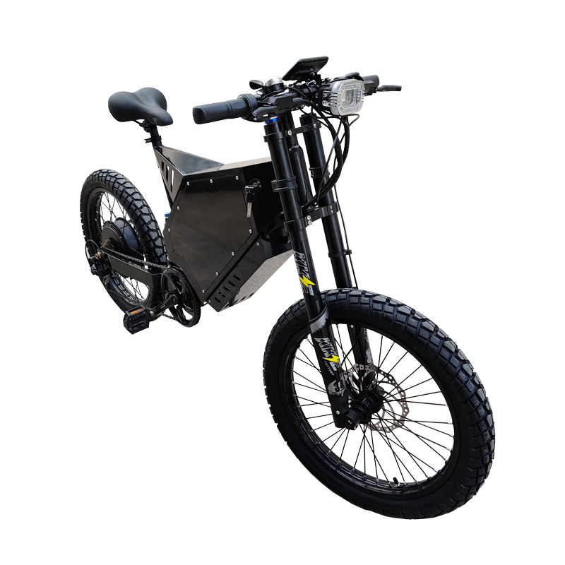 Potente bicicleta eléctrica de - 72V 12000W Electric Dirt Bike reseña y precio