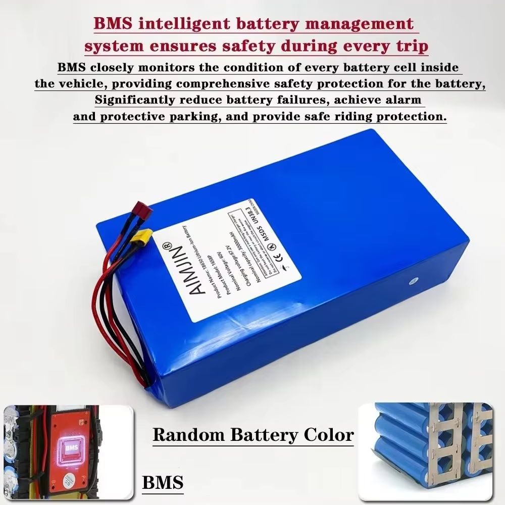Batería de litio 16S8p complet - 60V 30Ah Electric Scooter Battery reseña y precio