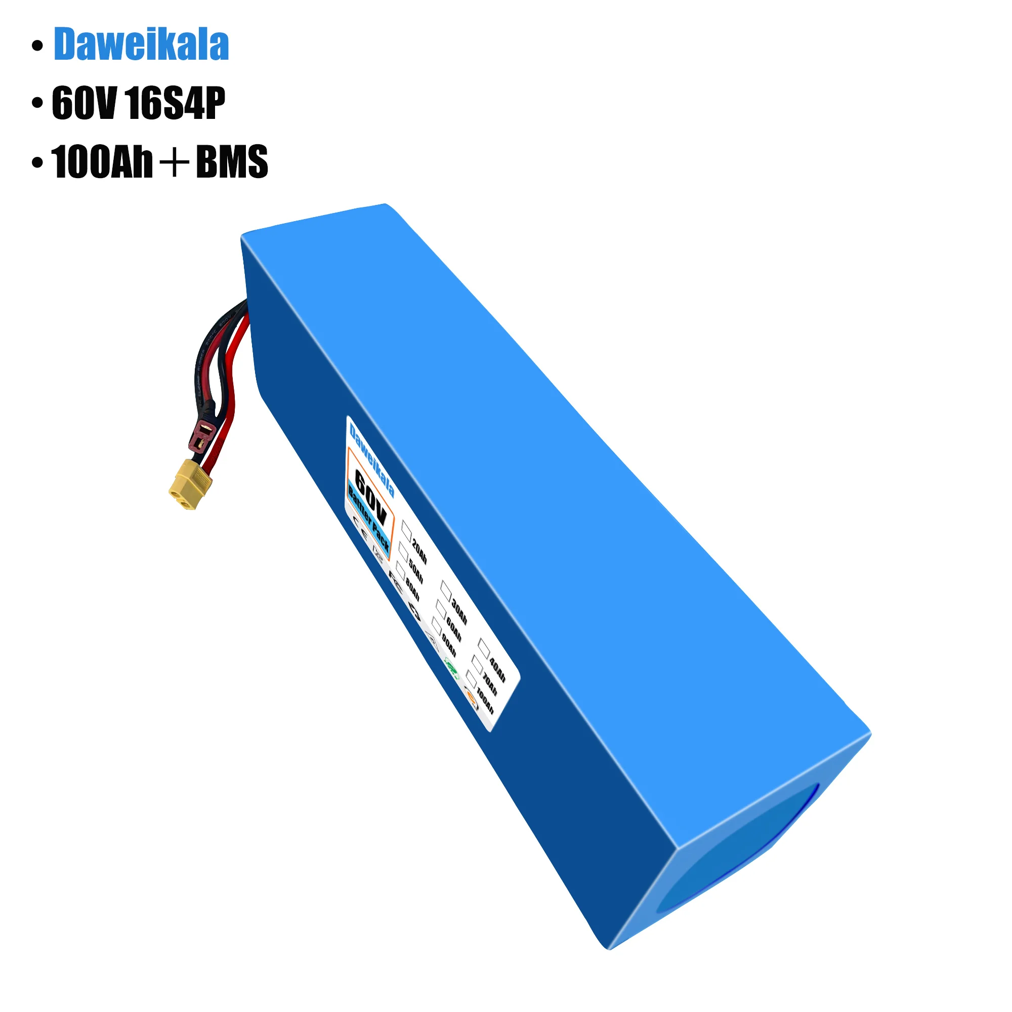 Batería eléctrica de iones de  - 60V 30Ah Electric Scooter Battery reseña y precio