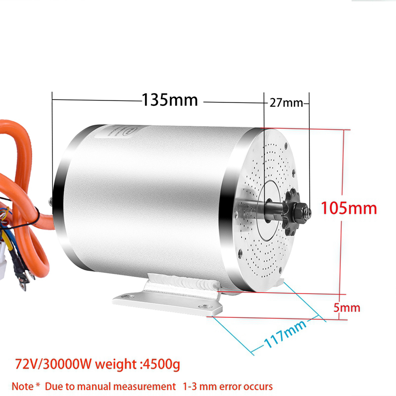 Kit de Conversión de Motor Elé - Electric Motorcycle Conversion Kit 72V reseña y precio