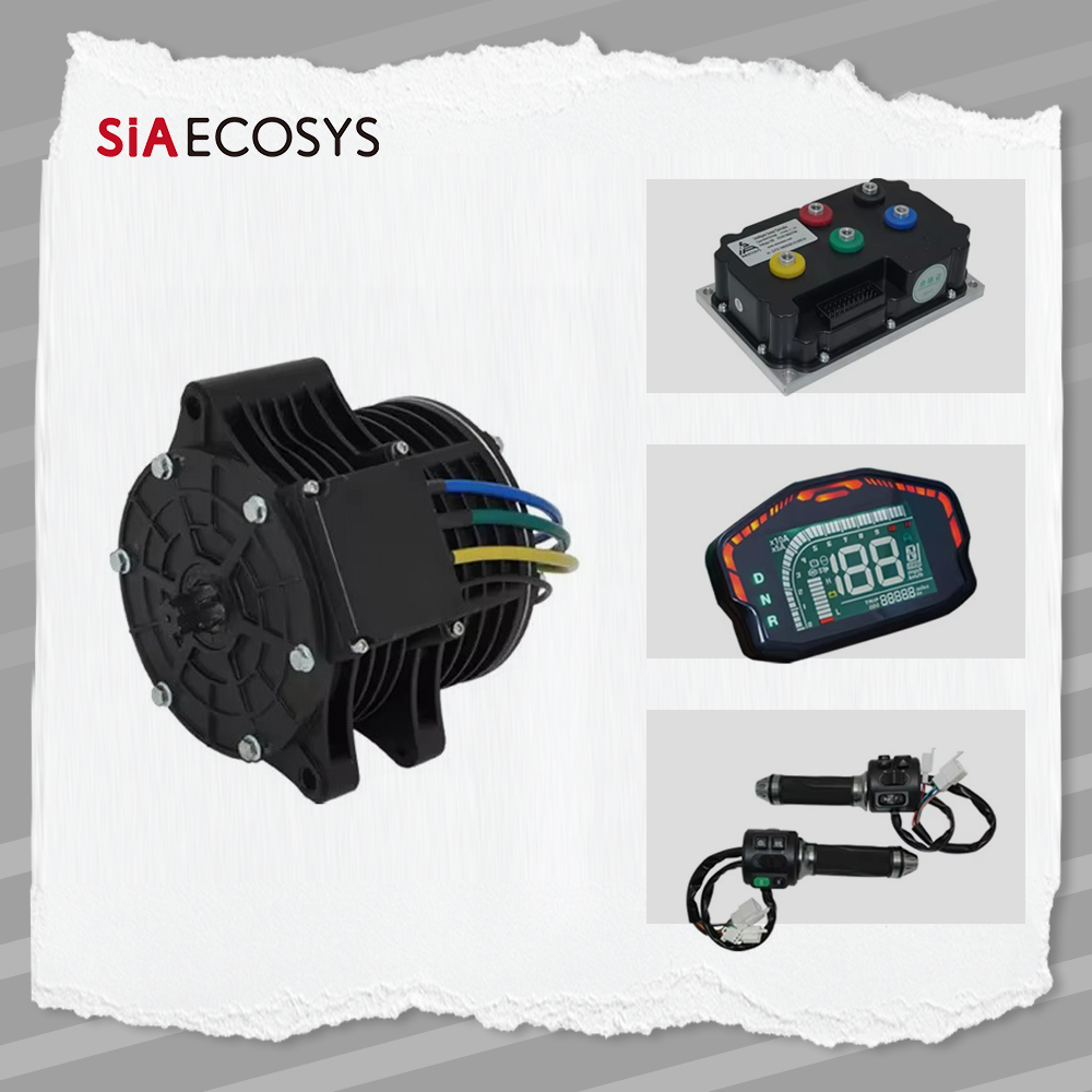 QSMOTOR 138 3000W V2 versión 7 - Mid Drive Motor Kit 72V 3000W reseña y precio