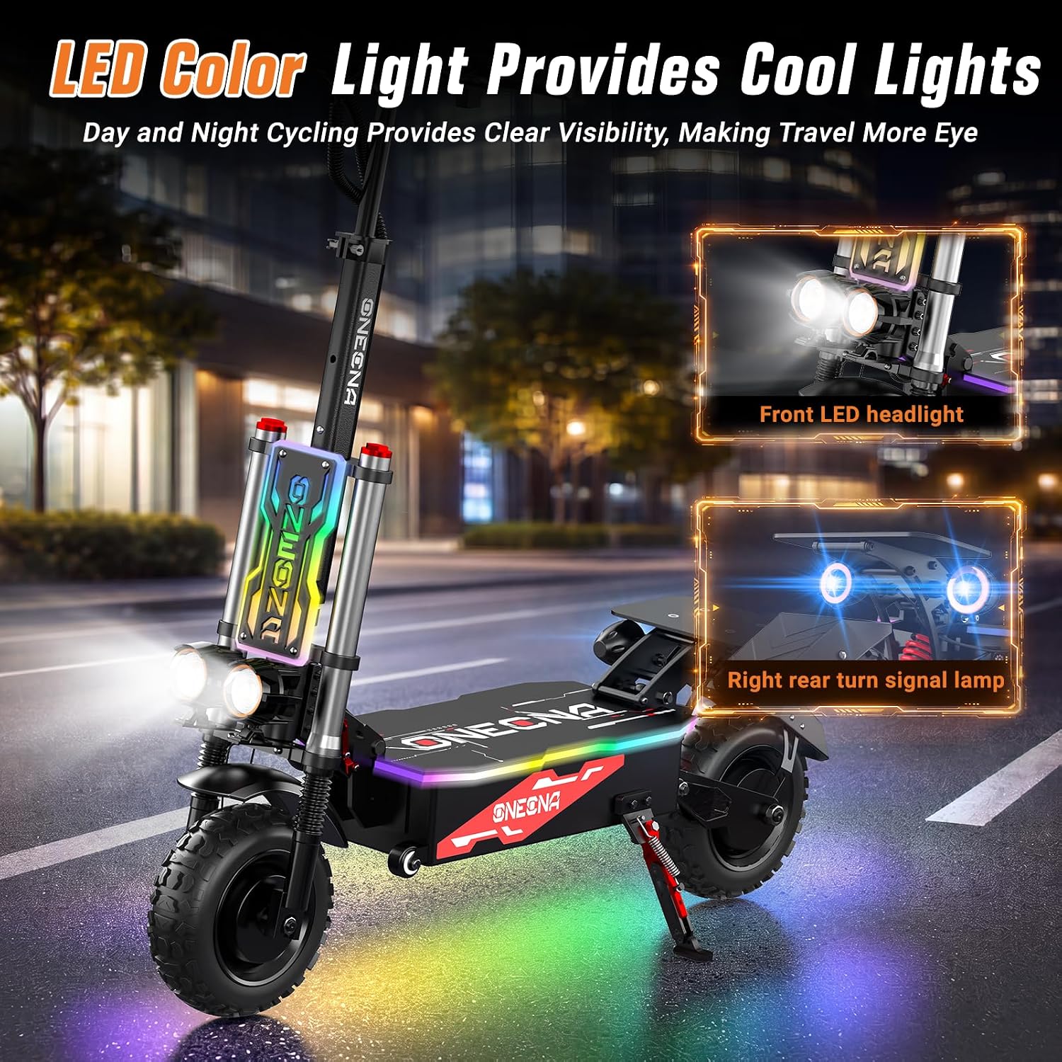 Scooter Eléctrico para Adultos - 60V 5600W Dual Motor Electric Scooter reseña y precio