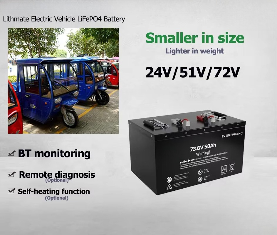 Paquete de Baterías de Litio d - 72V 60Ah Lifepo4 Battery Pack reseña y precio