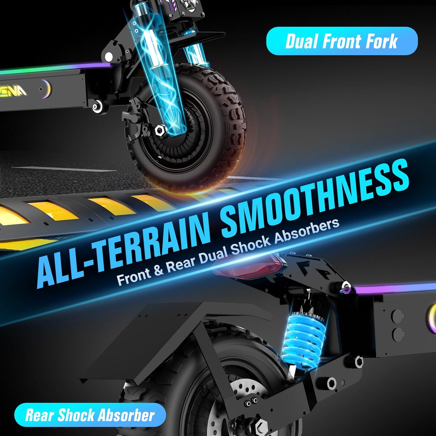 ONECNA GT7 Patinete Eléctrico  - 60V 5600W Dual Motor Electric Scooter reseña y precio