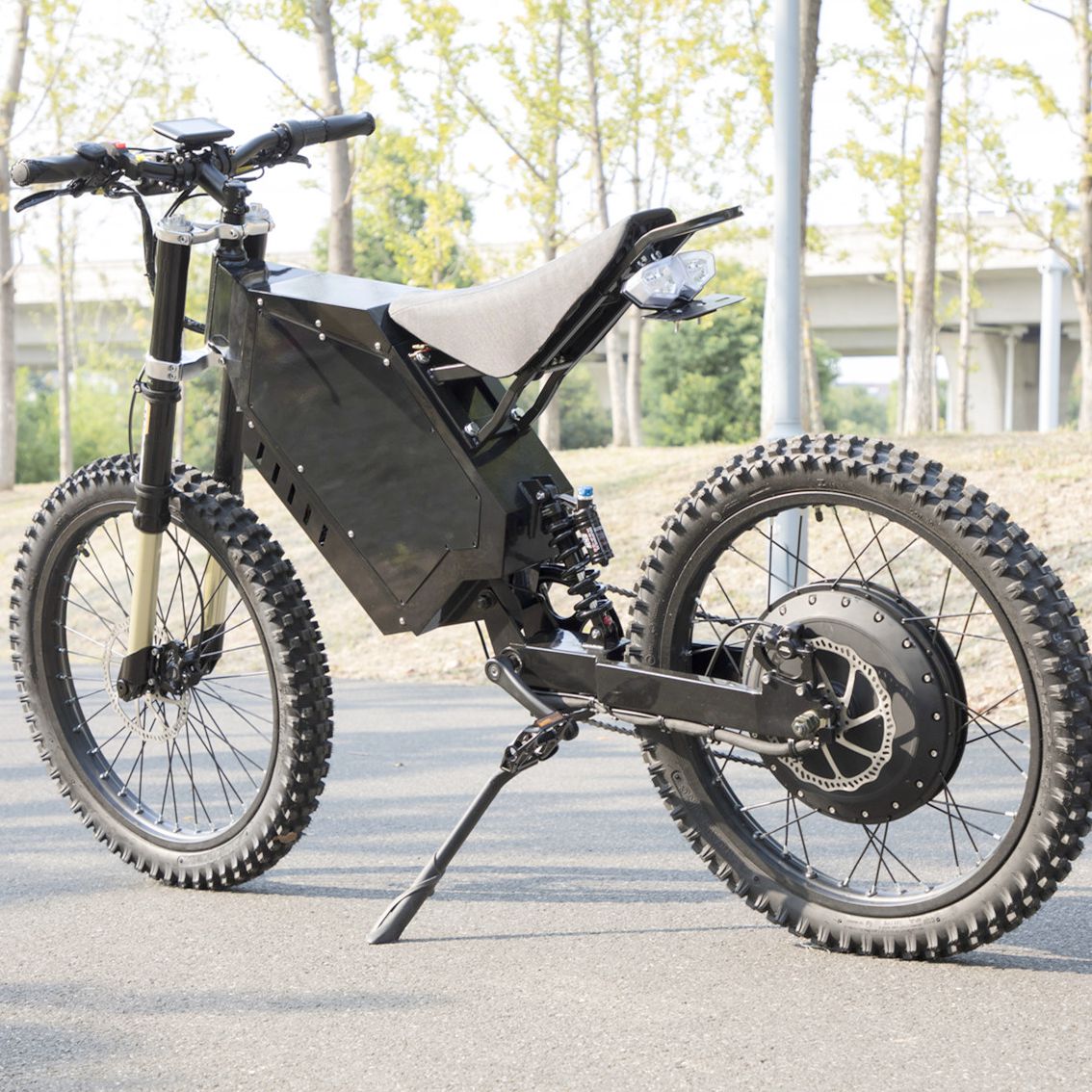 Bicicleta Eléctrica de Carrete - 72V 12000W Electric Dirt Bike reseña y precio
