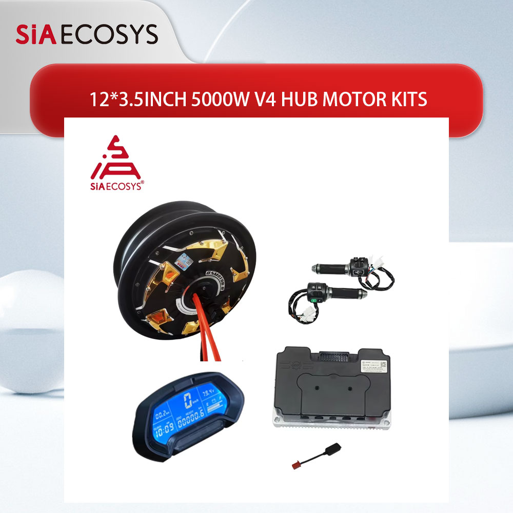 Motor QS de 12x3,5 pulgadas, 5 - Electric Motorcycle Conversion Kit 72V reseña y precio