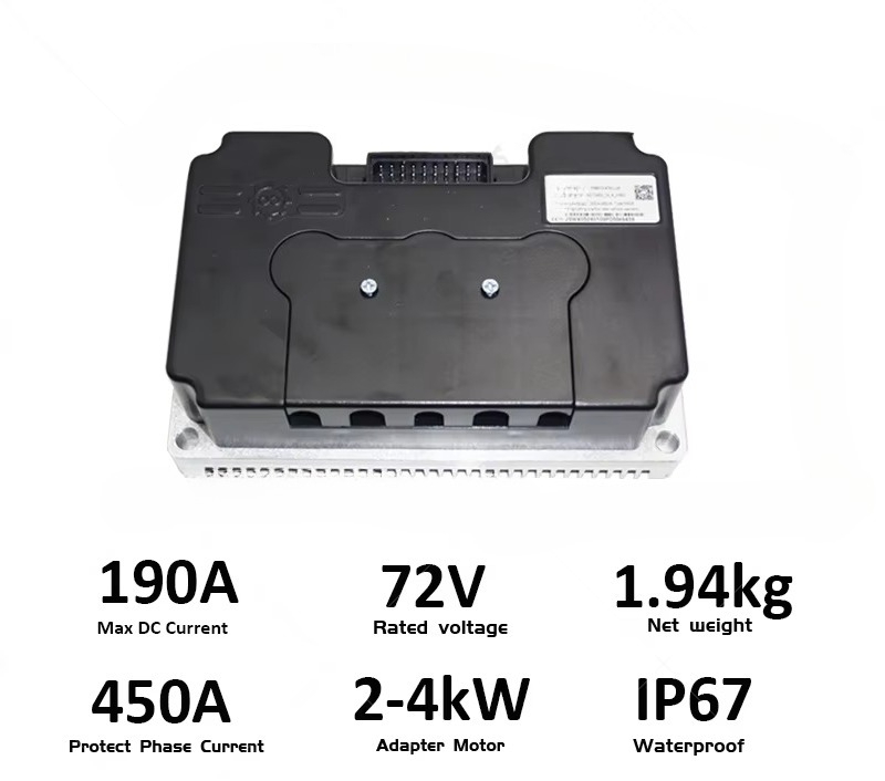 QSMOTOR 205 3000W V3 cubo de r - Electric Motorcycle Conversion Kit 72V reseña y precio