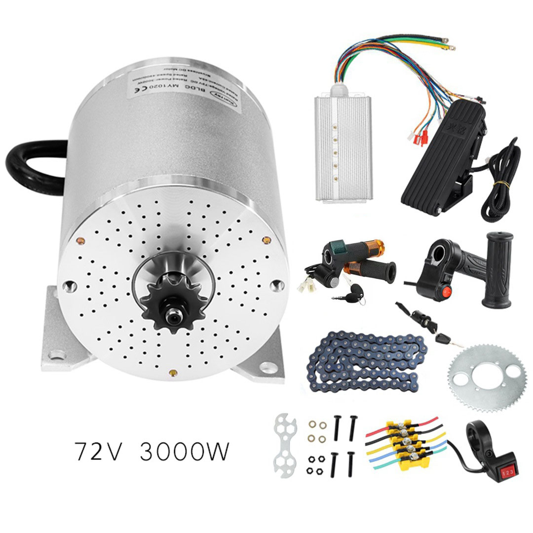 Kit de Motor de Kart de motoci - Electric Motorcycle Conversion Kit 72V reseña y precio
