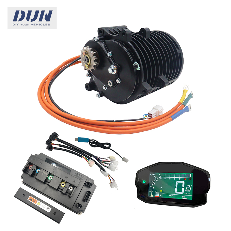 QS138 72v 70H 3000W V3 100kmh  - Mid Drive Motor Kit 72V 3000W reseña y precio
